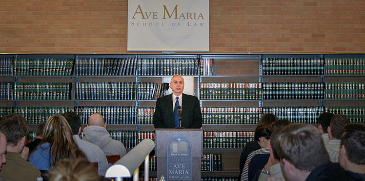 AVE MARIA INTERNATIONAL LAW JOURNAL - Ave Maria School